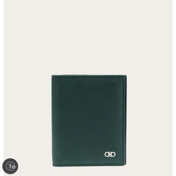 Authentic Salvatore Ferragamo Gancini leather card holder - Picture 6 of 8